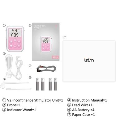 iStim V2 Kegel Exerciser & Incontinence Stimulator for Bladder Control - EMS for Pelvic Floor Exercise - Men & Women - Buy Online on GoSupps.com