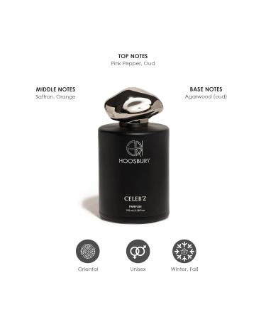 Celeb'z Long Lasting oud Perfume Oriental Unisex Extrait De Parfum - 100 ml For Men & Women - Buy Online on GoSupps.com