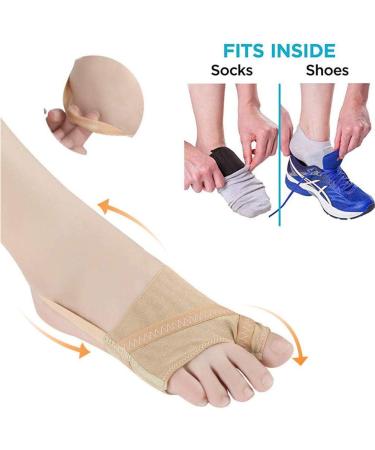 Toe Splints for Hallux Valgus & Bunion Relief | Day & Night Orthopedic Silicone Sleeves - Buy Online on GoSupps.com
