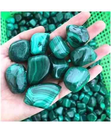 Gemstone Decoration Green Malachite Tumbled Stones Natural Quartz s Gems forMineral Stone (Color : 100g Size : 20-30mm) ningxiao - Buy Online on GoSupps.com