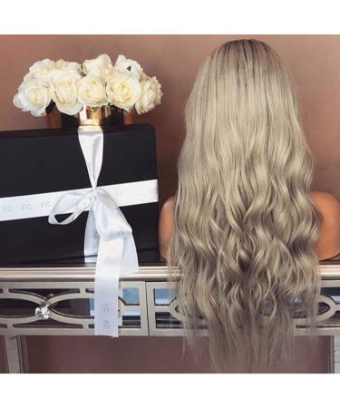 Shop Long Grey Wavy Wig for Women - Synthetic Brazilian Curly Hair Cosplay 50s 60s 70s 80s International Shipping Available - Buy Online on GoSupps.com