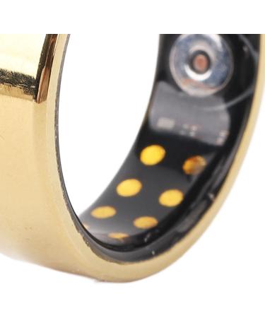 Smart Health Ring - Lightweight Pedometer & Health Tracker for Men & Women - Durable Gold Design - Buy Online on GoSupps.com