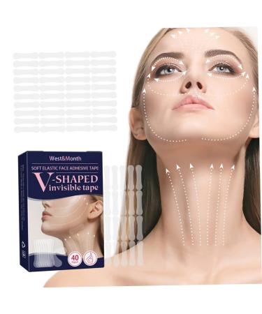 Buy Hakidzel 80pcs V-Type Lift Facial Plaster - Instant Face Lift Adhesive Tape for Skin Tightening & Wrinkle Reduction | International Shipping Available - Buy Online on GoSupps.com