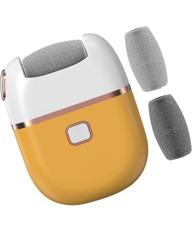 Electric Callus Remover for feet Portable Electronic Foot File Pedicure | Professional Foot Care Pedicure Kits for Home Nail Technicians and Individuals Yellow - Buy Online on GoSupps.com
