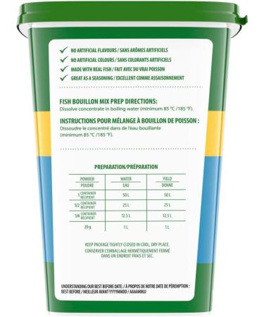 Knorr Professional Fish Bouillon Base Powder Gluten Free 1 kg - Buy Online on GoSupps.com