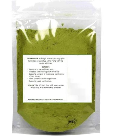 Nilavembu Powder Nelavemu Kalmegh Chirata (200 grams) Kirayata Neelavembu - Buy Online on GoSupps.com