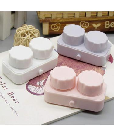 Exceart Mirror Film & Contact Lens Organizer Travel Case - Perfect for Cleaning & Storing Contact Lenses - Buy Online on GoSupps.com
