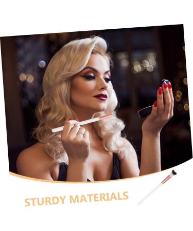 Baluue white makeup tool portable nose brush Makeup Brush makeup brush for women 18.50X1.00X1.00CM White - Buy Online on GoSupps.com