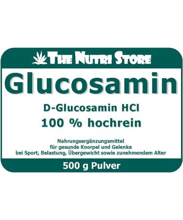 Buy 100% Pure Glucosamine HCL Powder 500g - Fast Shipping Worldwide | Premium Quality Supplement - Buy Online on GoSupps.com