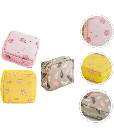 Buy Healeved 6 pcs Storage Bags for Women's Bandages & Menstrual Items - Zipper Pocket Cute Oxford Fabric Perfect for Tampons & More! - Buy Online on GoSupps.com