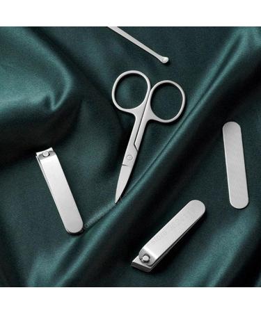 Nail Clipper Set Finger Toe Nail Clippers Set Professional 5 in 1 Stainless Steel Magnetic Pedicure Home Outdoor Adult Tools Nail Clipper Kit Nail Clippers 5 in 1 - Buy Online on GoSupps.com