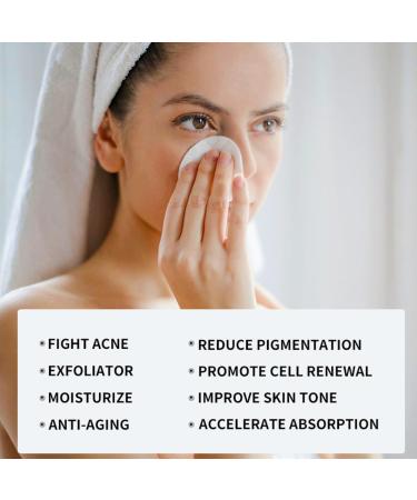 35% Glycolic Acid Pads for Face & Body Exfoliating AHA Resurfacing Pads with Vitamins B5 C & E and Green Tea for Fine Lines & Wrinkles 50 Count - Buy Online on GoSupps.com