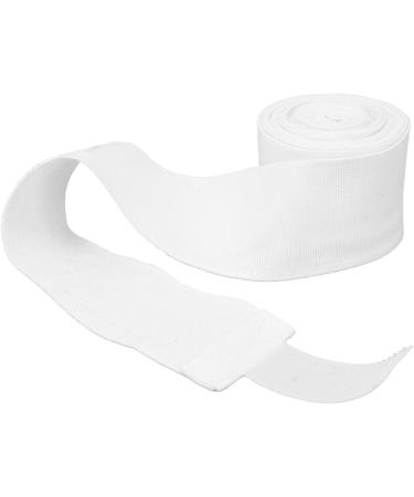 Buy Boxing Bandages - 2 Pcs 5m Halastic Cotton Hook Loop Design - Perfect for Men & Women Kickboxing Protection - White - Buy Online on GoSupps.com