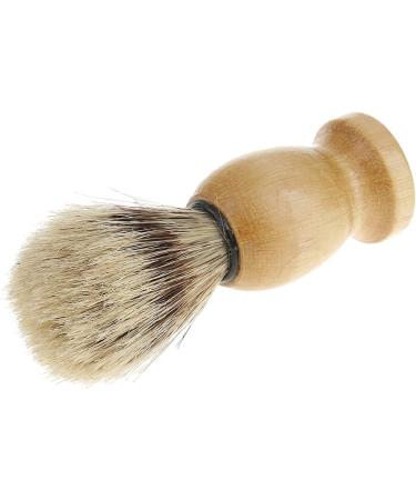 Buy 10 x Professional Barber Salon Shaving Brushes - Wooden Handle Set (Yellow & Black) - International Shipping Available - Buy Online on GoSupps.com