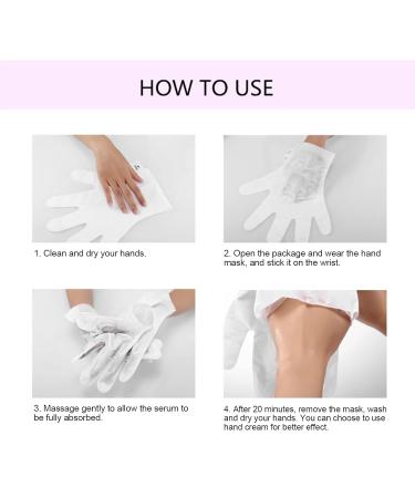 Moisturizing Hand Mask | Improve Skin Dryness | Home & Salon Use | International Shipping - Buy Online on GoSupps.com