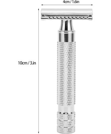 Jenngaoo Vintage Safety Razor for Men | Classic Metal Manual Razor - Perfect Home Barber Gift - Buy Online on GoSupps.com