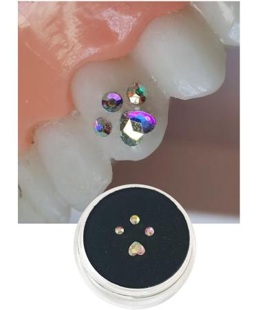 ZZDT Crystal Gems for Teeth - Bear Prints - Butterfly Shape - Tooth Decoration Kit - Buy Online on GoSupps.com