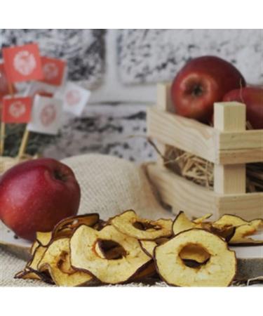 Pergamo Dried Apple Rings/Sulphur Free/500 GR/100% Natural Dried Fruits/No Added Sugar/No Sulfur No Additives/Premium Dried Apples - Buy Online on GoSupps.com