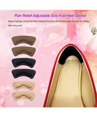 Budiniao Invisible Anti-Wear Foot Heel Stickers - Adjustable Outdoor Shoe Insoles for Smooth Comfort & Abrasion Relief - Buy Online on GoSupps.com