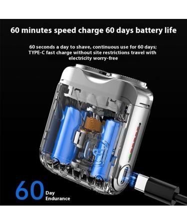 Beard Shaver Traveler Mini and Portable Suitcase Design Shaver Traveler Mini and Portable Suitcase Design Double-Ring Magnetic Cutter 2024 Men's Favorite Portable Mini Electrict Shaver (Blue) - Buy Online on GoSupps.com