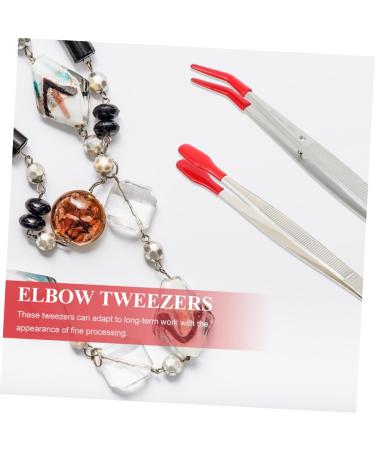 Minkissy 4-Piece Tweezers & Eyebrow Hair Removal Jewelry Kit - Stainless Steel Eyelash Set for Precision Grooming - Buy Online on GoSupps.com