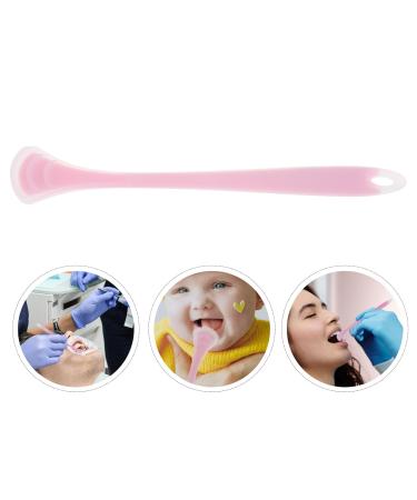 Beavorty Silicone Tongue Scraper - Double Sided Oral Care Cleaner Brush for Bad Breath - Professional Dental Kit - Pink - Buy Online on GoSupps.com
