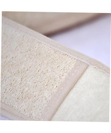 Natural Loofah Bath Sponge & Exfoliating Scrubber - Healeved Soft Bath Gloves for Gentle Cleaning - Buy Online on GoSupps.com