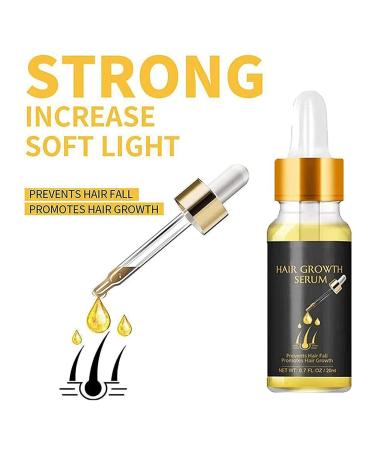 Akemaio Hair Growth Serum - Biotin & Ginger Essence Oil for Fast Hair Growth | Herbal Thickening Oil for Hair Loss - Buy Online on GoSupps.com