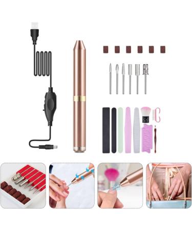 FRCOLOR 1 Set Nail Polisher Power Tools Kit De Manicura Nail Tools Professional Pedicure Tools Electric Manicure Kit Professional Nail Polishing Heads Bits Nail Beauty Tool Manicure Tool - Buy Online on GoSupps.com