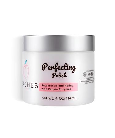 Perfecting Polish (4 oz) - Vegan Exfoliating Scrub - Skin Damage Repair and Exfoliate for Face - Acne Repair - Face Exfoliator for Delicate Skin with Sugar Lavender Arnica Montana