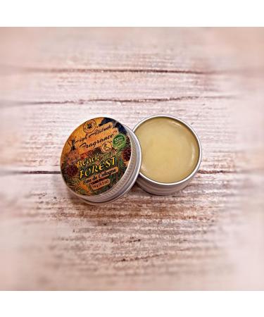Black FOREST Cologne - Eau de Cologne - Solid Balm - Aromatherapy Essential Oils (Black Spruce Pine Cypress Cedar Wood & Leaf Juniper) - Natural Fragrance - Travel Party Favors Gifts - 0.5oz - Buy Online on GoSupps.com