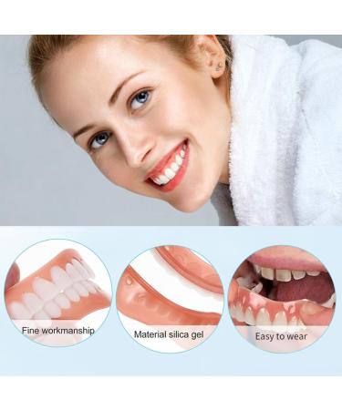 Buy False Teeth Veneers | Cosmetic Tooth Covers & Provisional Dentures - International Shipping - Buy Online on GoSupps.com