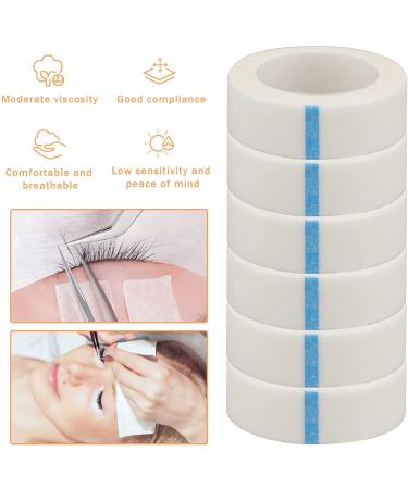 6 Rolls Micropore Eyelash Tape - Perfect for Eyelash Extension Isolation & Application Tools - Buy Online on GoSupps.com