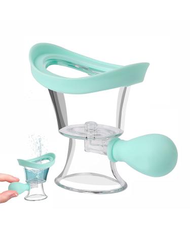 Eye Wash Cup Silicon Eye Wash Kit for Cleaning Portable Eye Wash Station Manual Air Pressure Eye Cleaning Cup Tool Eye Wash Bath Kit Portable Eye Care Device Effective Clean Eye Dust Makeup Irritants
