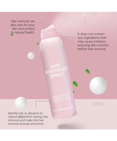 Hair Identifier Spray for Face & Body Shaving | Dermaplaning Tool - 1 Set (Pink - Buy Online on GoSupps.com