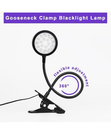 UV Black Light Curing Lamp - Gooseneck UV Light for Resin Curing USB 1.5m 5W Black Lights with Clamp Wavelength 395nm Bendable Blacklight with Clip Perfect for Nail Polish UV Glue Curing - Buy Online on GoSupps.com