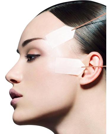 Facelift Tape 16piece ultrathin facial tape that lifts invisibly Elastic Face Tape V Line Lifting Masque for shrinking sagging facial muscles and shaping your face - Buy Online on GoSupps.com
