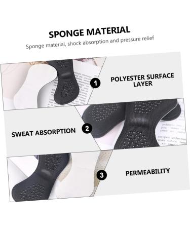 Shop NOLITOY Non-Slip Heel Stickers - 12 Pairs of Breathable Women's Shoe Inserts for Heels | Anti-Slip Comfort - Buy Online on GoSupps.com