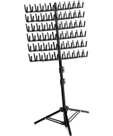 predolo Braiding Hair Rack Standing Standing Braid Rack 144 Pegs Double Sided Standing Hair Stand for Braiders Hairstylists black - Buy Online on GoSupps.com
