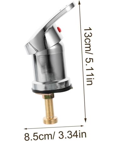 ABOOFAN Water Valve Accessories Waterfall Faucet Wash Hair Tap Salon Faucet Tap Filter Double Handle - Buy Online on GoSupps.com