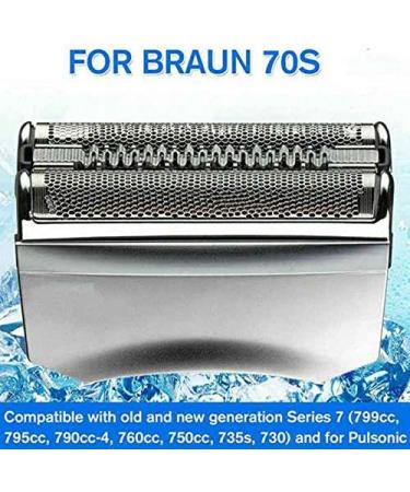 Buy thinS 2-Piece Shaving Foil Cassette Head for Braun Series 7 70S Models 799Cc 760Cc 750Cc 730 735S International Shipping Available - Buy Online on GoSupps.com