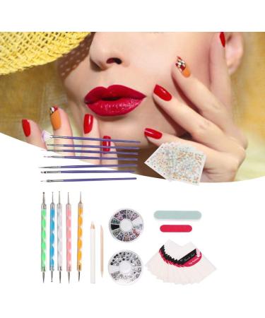 Exquisite Workmanship High-Quality Materials Nail File Nail Art Brush for Home Salon Shop - Buy Online on GoSupps.com