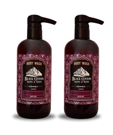 Black Canyon Cranberry Orange Zest Scented Body Wash 16 Oz (2 Pack)