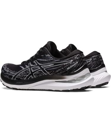 ASICS Women's Gel-Kayano 29 Running Shoes 7.5 Black/White - Lightweight & Supportive - Buy Online on GoSupps.com
