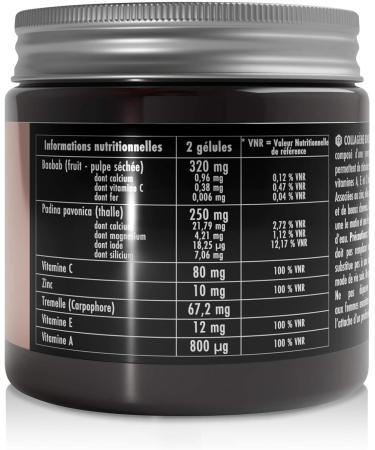 WAAM Cosmetics Mon Secret V g tal Collagen Boost Dietary Supplements Naturally Derived Ingredients Skin and Hair Tone & Radiance Vegan 60 Capsules - Buy Online on GoSupps.com