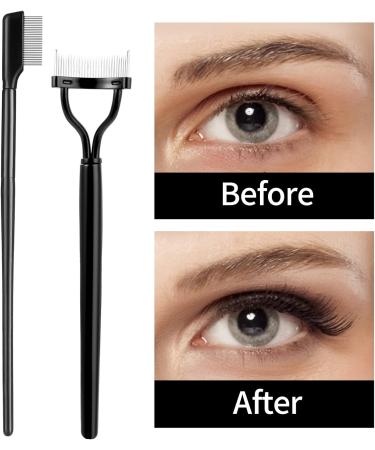 WLLHYF Eyelash Comb Set - Metal Teeth Eyelash Separator Tool for Girls and Women - Buy Online on GoSupps.com