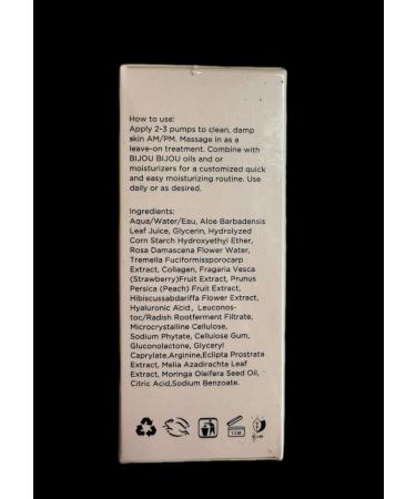 Shop BIJOU BIJOU Cloud Serum - Hydrating Kbeauty Pink Serum with Hyaluronic Acid & Tremella Mushroom - Vegan & Moisturizing Collagen Gel - Buy Online on GoSupps.com