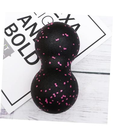 Minkissy Gym Massage Ball - Enhance Your Yoga & Fitness Routine with Neck & Back Relief Tools | Pink Lacrosse Balls for Muscle Roll & Balance | 16.5x8.5x2cm - Buy Online on GoSupps.com