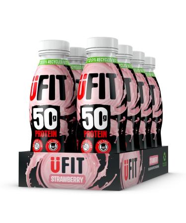 UFIT High Protein Milkshake Strawberry 8x500ml