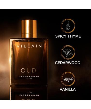 Oud Perfume for Men | Eau de Parfum - 100ml | Oriental Smoky & Spicy Long Lasting Fragrance - Buy Online on GoSupps.com